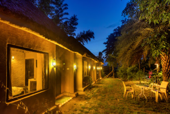 Lawn at Lohagarh Corbett Resort