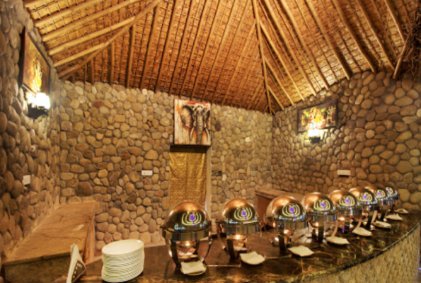 Banquet Hall at Lohagarh Corbett Resort