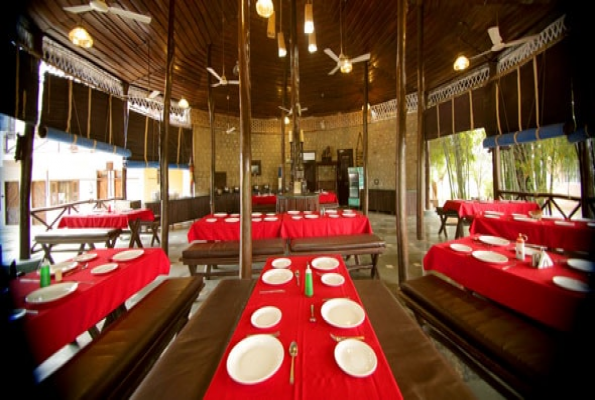 Hall at Ashoka Tiger Trail Resort