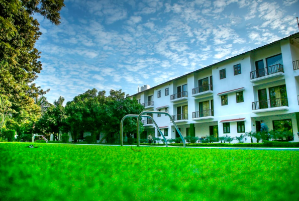 Lawn at Atulya Resort