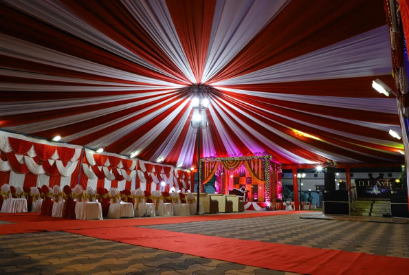 Lawn at K K Banquet Hall