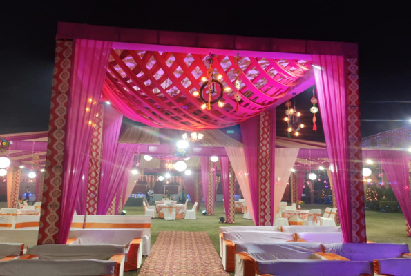 Lawn at Shiva Banquet Hall And Party Lawn