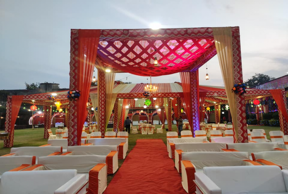 Lawn at Shiva Banquet Hall And Party Lawn