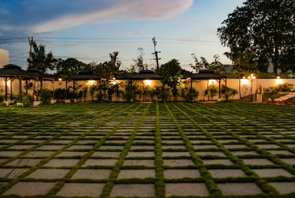 Lawn at Aj Gardens