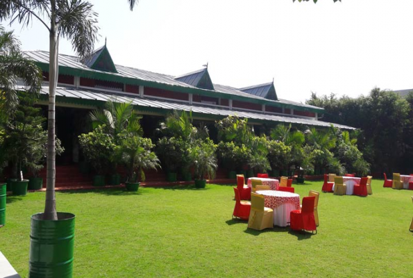 Lawn at Shyama Garden Banquet Hall