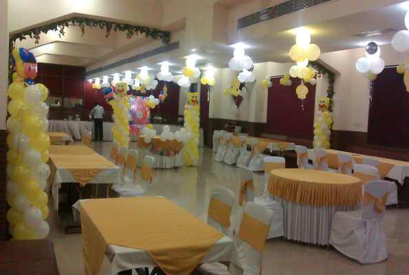 Merriment Banquet Hall at Hotel Maiden Residency