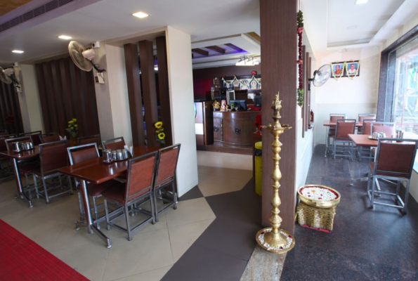 Shanmuga Mini Hall at J R Jana Restaurant