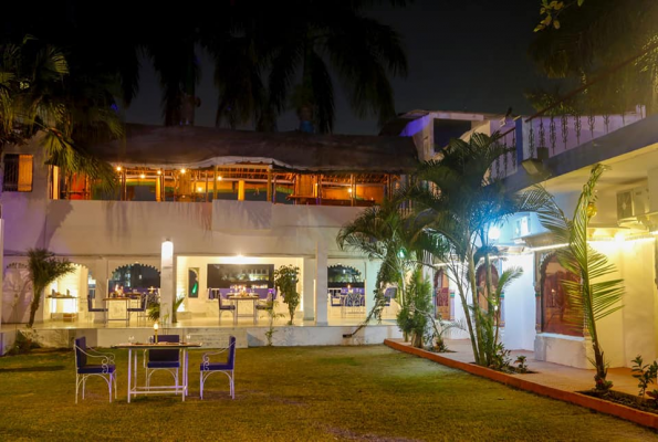 Open Air Restaurant at Shree Bansi Villa