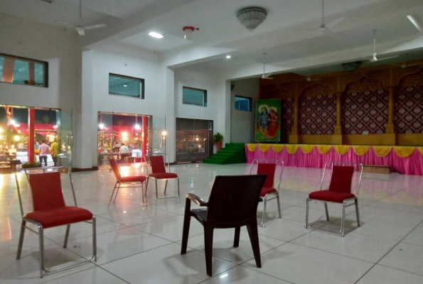 Hall at Manmandir Hotel And Garden