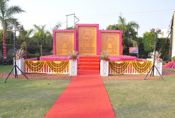 Lawn at Shubham Gardens