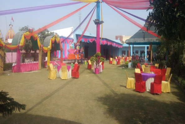 Lawn at Prem Tent Suraj Garden