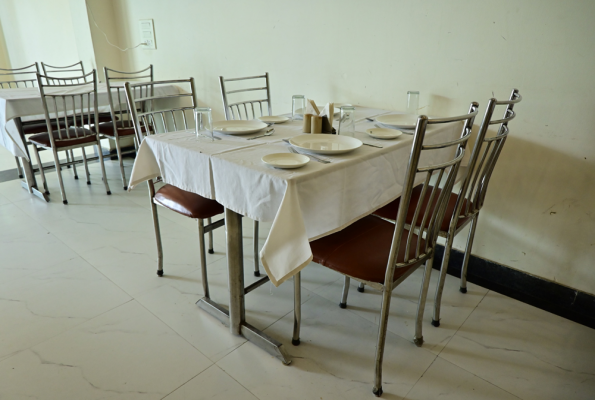 Restaurant at Sri Sri Residency Hotel