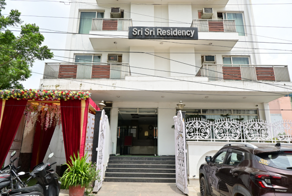 Terrace at Sri Sri Residency Hotel