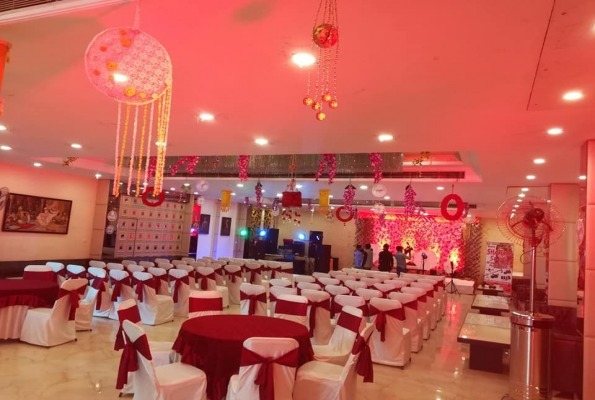Banquet Hall at Hotel Jm Vistaraa