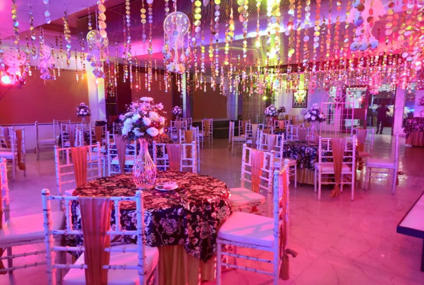 Banquet Hall at Hotel Jm Vistaraa