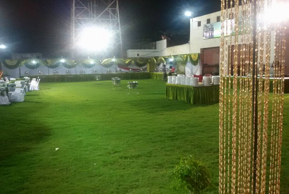 Lawn at Bareilly Point Marriage Lawn