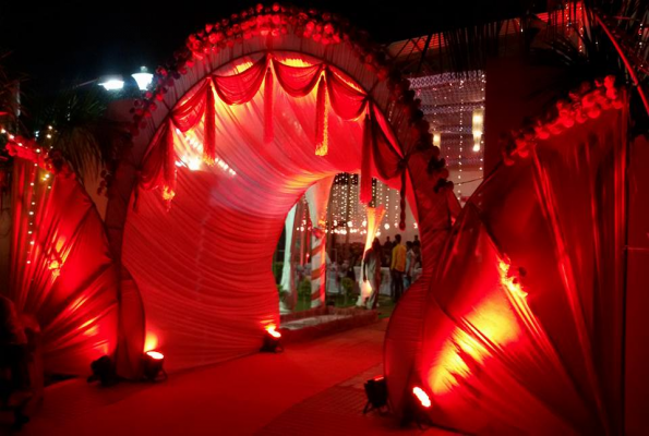 Lawn at Bareilly Point Marriage Lawn