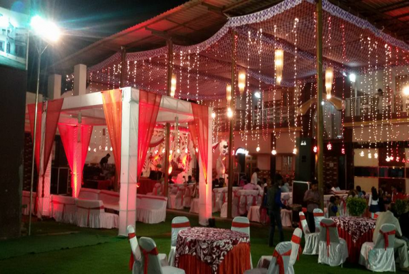 Lawn at Bareilly Point Marriage Lawn