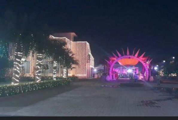 Main Hall at The Leela Grand