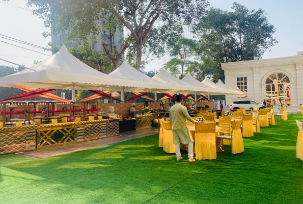 Main Hall at Kbc Banquets Kaushambi