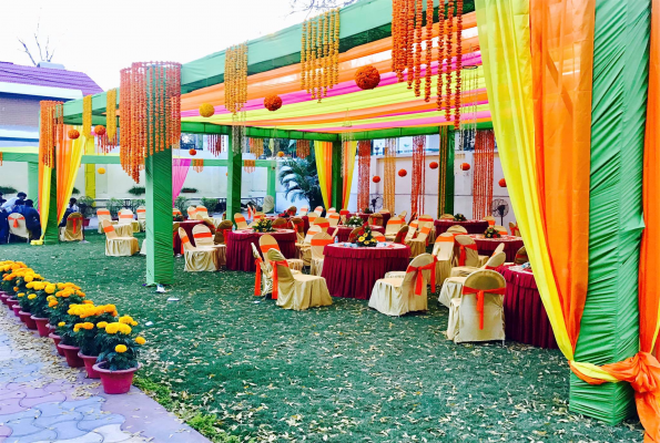 Lawn at Rudraksh The Banquet