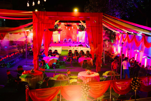 Lawn at Rudraksh The Banquet