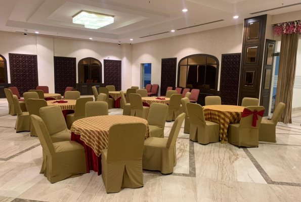 Ball Room With Open Area at Crossroads Banquets Conventions