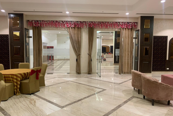 Ball Room With Open Area at Crossroads Banquets Conventions