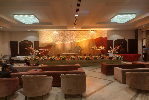 Ball Room With Open Area at Crossroads Banquets Conventions