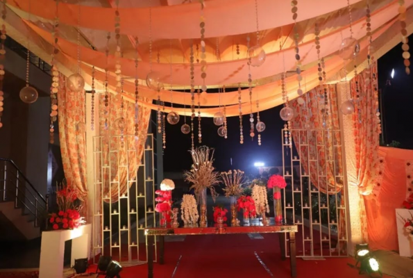 Ball Room With Open Area at Crossroads Banquets Conventions