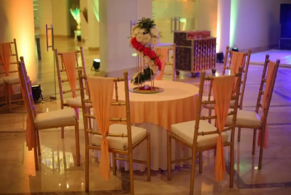 Ball Room With Open Area at Crossroads Banquets Conventions