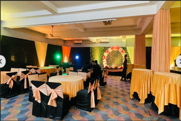 Banquet Hall at Hotel Kiara Inn