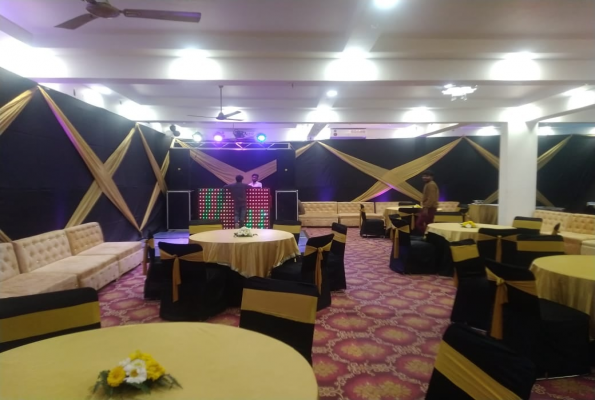 Banquet Hall at Hotel Kiara Inn