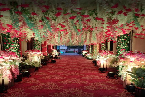 Banquet Hall at Hotel Rajmudra