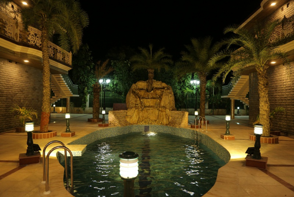 Poolside at Mann The Palm Retreat