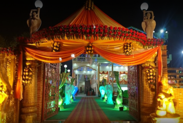 Hall and Lawn at Saubhagya Marriage Hall
