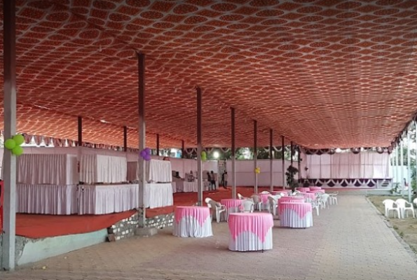 Hall at Akash Wedding Lawn