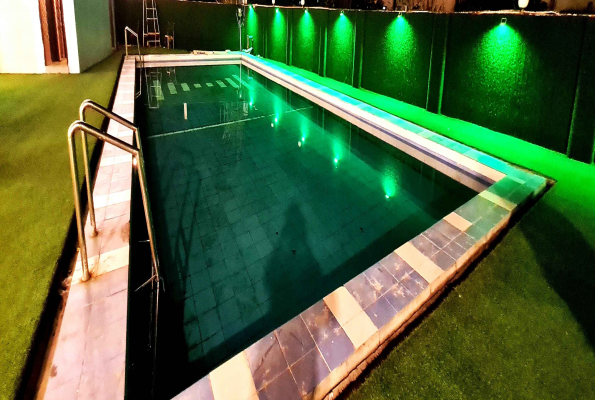 Club 9 Pool Area at Club 9 By Golden Plate