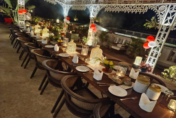 Rooftop at The Rajbari Bawali