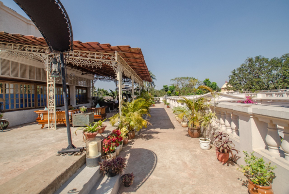 Rooftop at The Rajbari Bawali