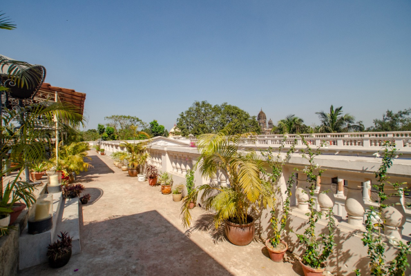 Rooftop at The Rajbari Bawali