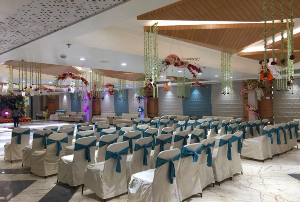 Hall 1 at Balajee Banquets