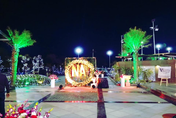 Lawn at Venice Marriage Garden