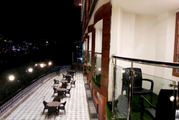 Terrace at Hotel Mall Palace