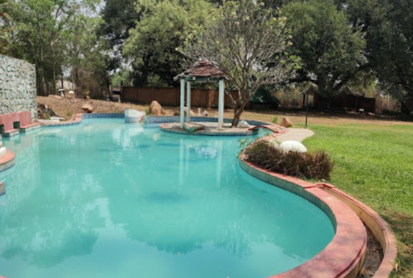 Pool Side at Jolly Woods Resorts