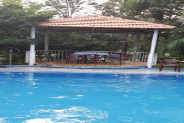 Pool Side at Jolly Woods Resorts