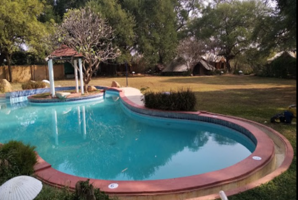 Pool Side at Jolly Woods Resorts