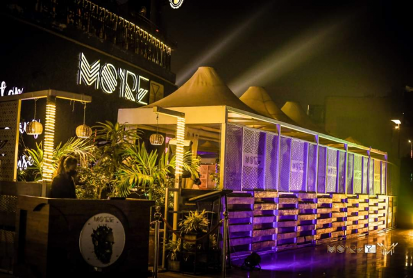 Moire Cafe Outdoor at Moire Cafe Lounge And Bar