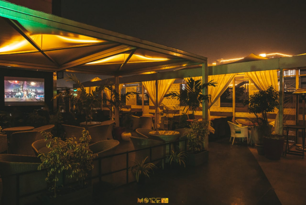 Moire Cafe Outdoor at Moire Cafe Lounge And Bar