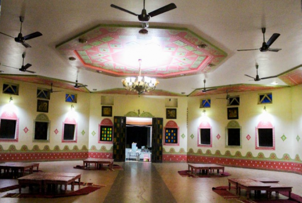 Hall 1 at Nisarga Cottage Resort